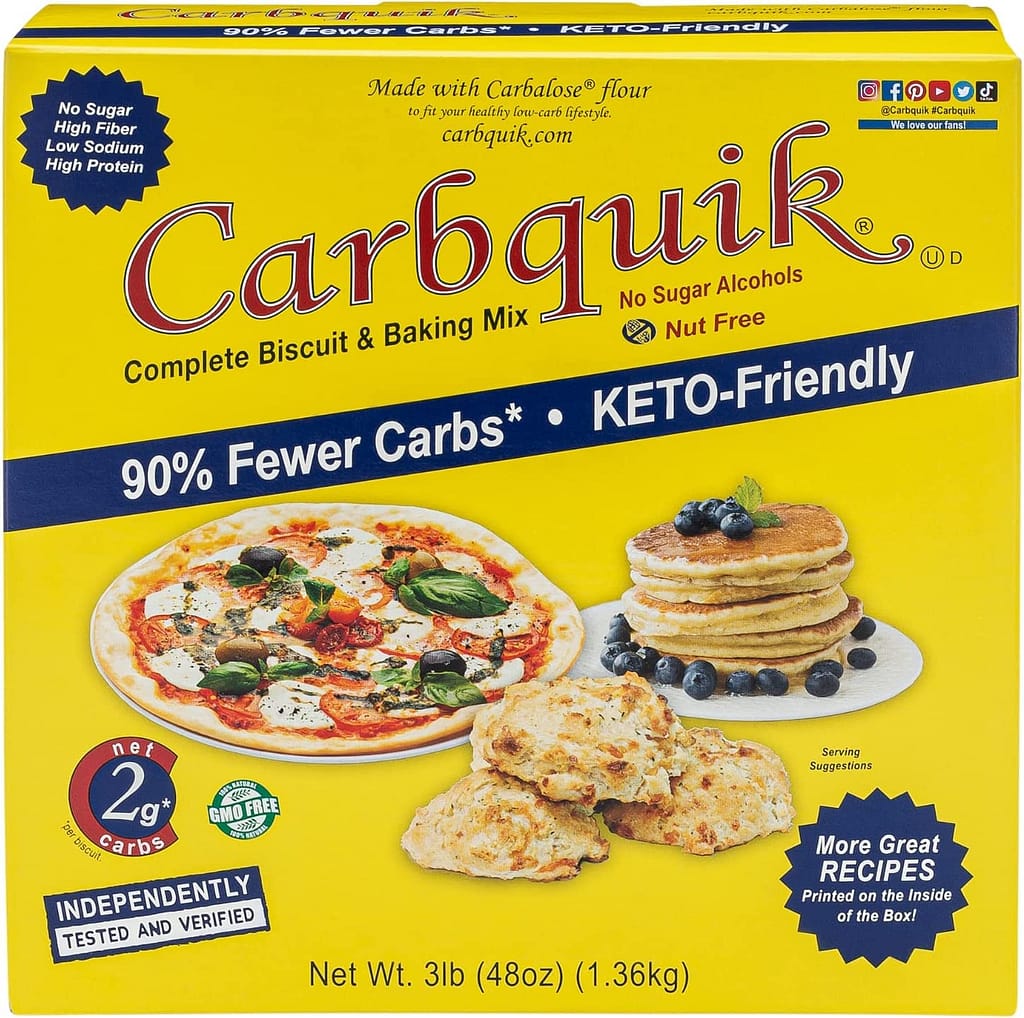 Carbquik Baking Mix, 3 Lb (48 Oz) (Pack of 1) Carbquik Baking Mix, 3 Lb (48 Oz) (Pack of 1)