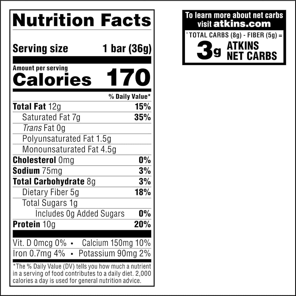 Atkins Chocolate Crème Protein Wafer Crisps, Protein Dessert, 4g Net Carb, 1g Sugar, High in Fiber, Keto Friendly, 5 Count Atkins Chocolate Crème Protein Wafer Crisps, Protein Dessert, 4g Net Carb, 1g Sugar, High in Fiber, Keto Friendly, 5 Count