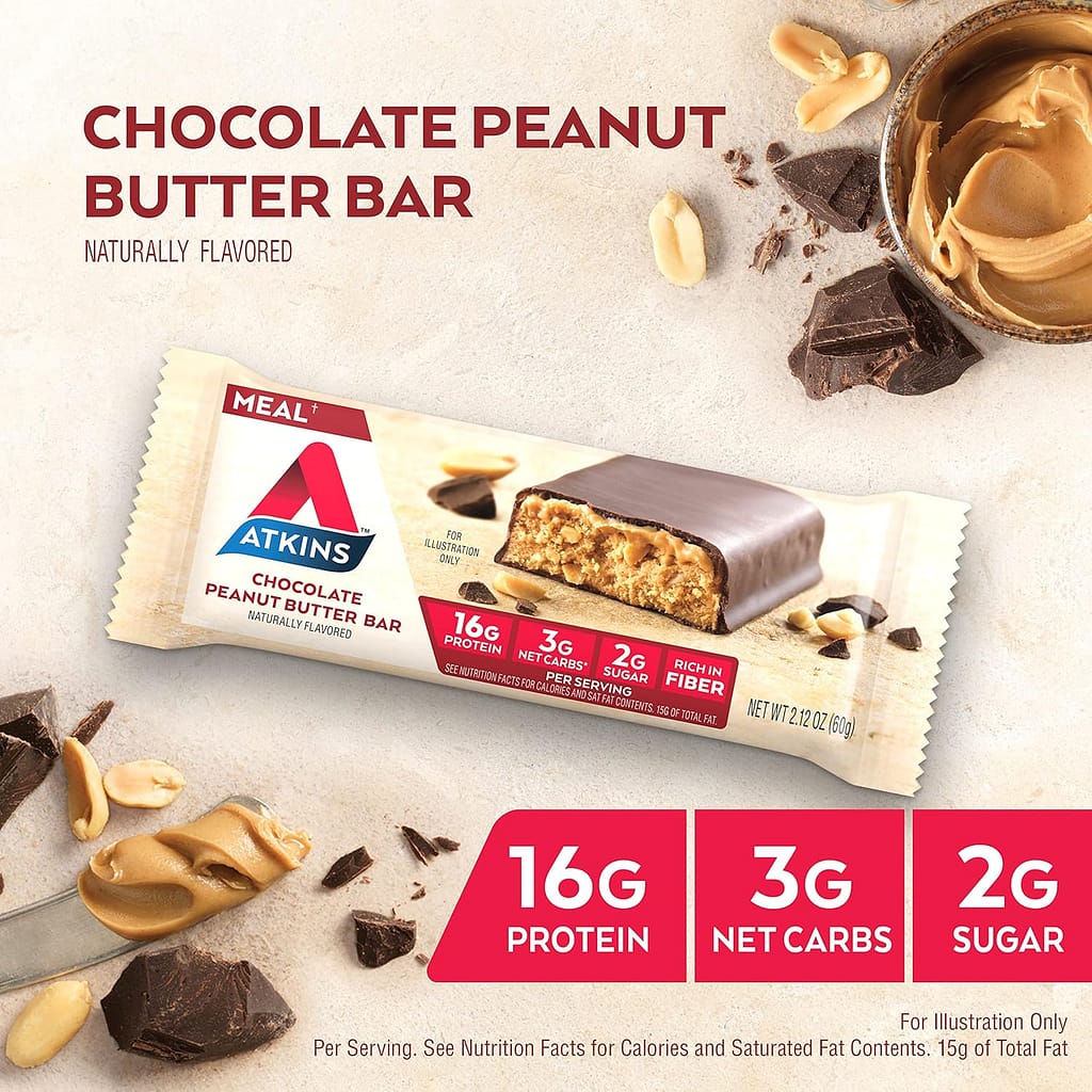 Atkins Endulge Caramel Nut Chew Bar, Dessert Favorite, 1g Sugar, Good Source of Fiber, 5 Count Atkins Endulge Caramel Nut Chew Bar, Dessert Favorite, 1g Sugar, Good Source of Fiber, 5 Count