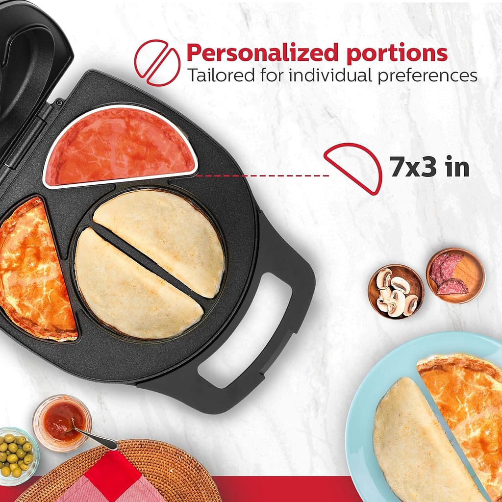Holstein Housewares - Non-Stick Omelet Frittata Maker, Stainless Steel - Makes 2 Individual Portions Quick Easy (2 Section, Black) Holstein Housewares - Non-Stick Omelet Frittata Maker, Stainless Steel - Makes 2 Individual Portions Quick Easy (2 Section, Black)