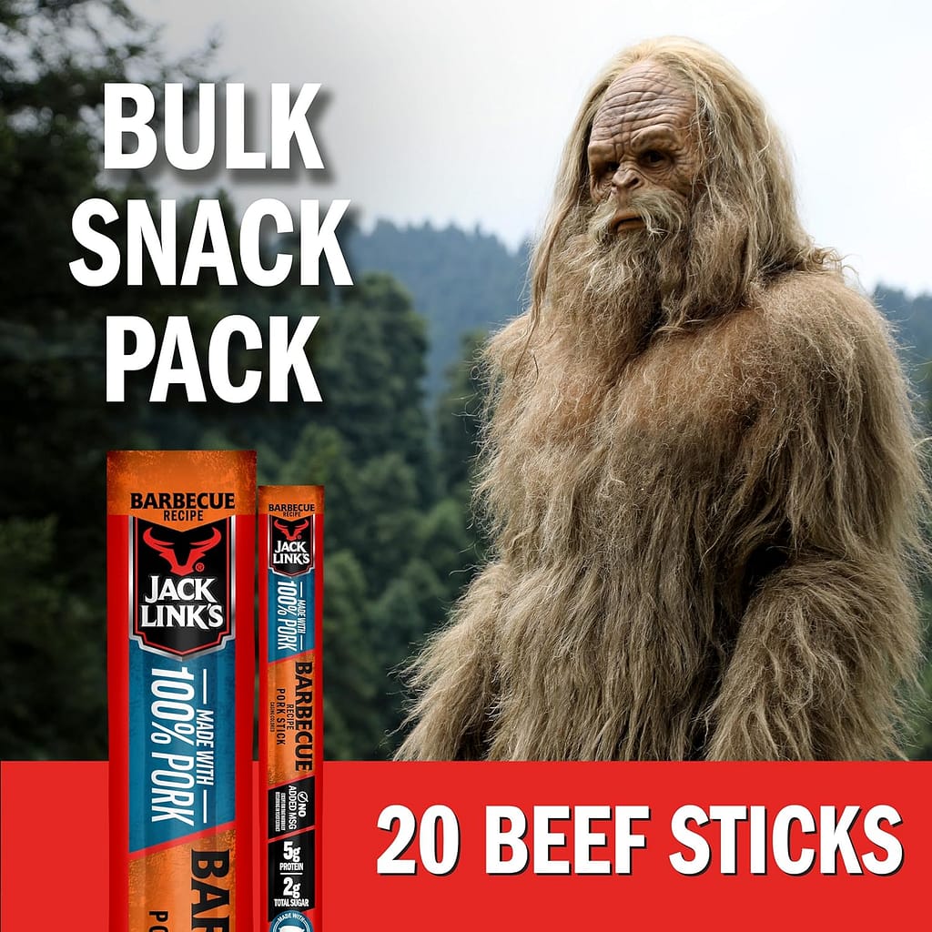 Jack Links Beef Sticks, Original Zero Sugar – Protein Snack, Meat Stick with 5g of Protein, Meat Snack Sticks Made with 100% Beef, Keto Paleo Diet Friendly, Individually Wrapped – 0.92 Oz. (20 Count) Jack Links Beef Sticks, Original Zero Sugar – Protein Snack, Meat Stick with 5g of Protein, Meat Snack Sticks Made with 100% Beef, Keto Paleo Diet Friendly, Individually Wrapped – 0.92 Oz. (20 Count)