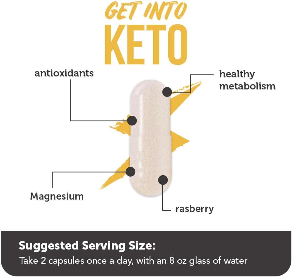 Vitamin Bounty Burn On Keto Multivitamin – Keto-Specific Nutritional Support with Magnesium, Potassium, and MCT for Energy, Cramp Relief, and Nutrient Optimization- GLP-1 Support- 60 Capsules Vitamin Bounty Burn On Keto Multivitamin – Keto-Specific Nutritional Support with Magnesium, Potassium, and MCT for Energy, Cramp Relief, and Nutrient Optimization- GLP-1 Support- 60 Capsules